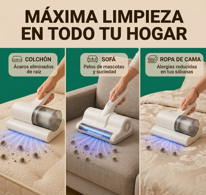 Aspiradora Antiácaros UV Portátil